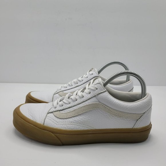 Vans Old Skool Men's Double Lite Gum Sole White Shoes 721278 US Size 6 - Picture 2 of 8